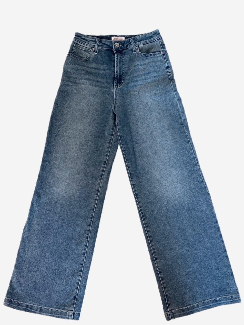 Juicy Couture Medium Wash Wide-Leg Jeans
